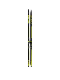FISCHER | Langlaufski Set Classic Twin Skin Pro IFP Stiff + BDG Control Step in | schwarz