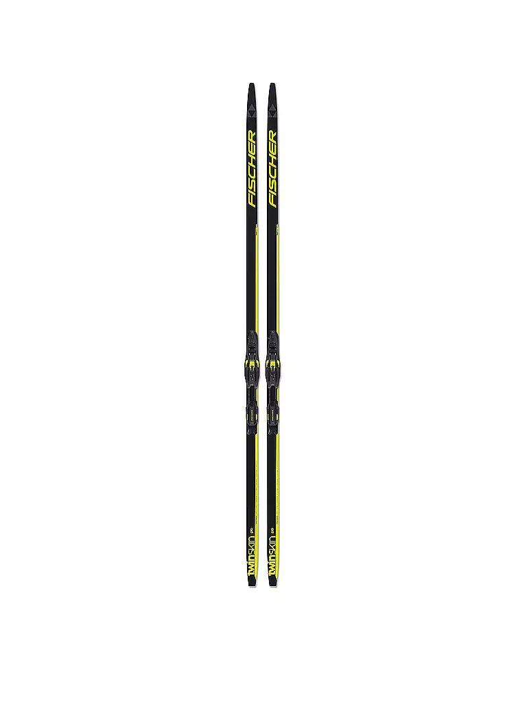 FISCHER | Langlaufski Set Classic Twin Skin Pro IFP Stiff + BDG Control Step in | schwarz