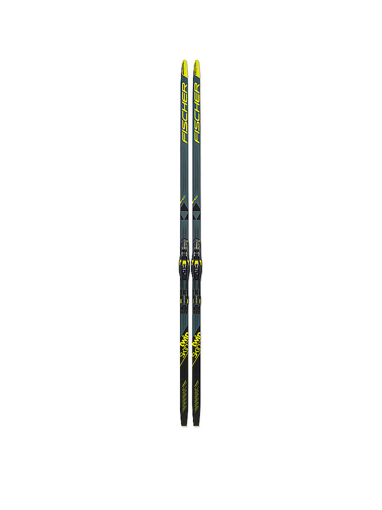 FISCHER | Langlaufski-Set Twin Skin Performance Stiff 20/21 | schwarz