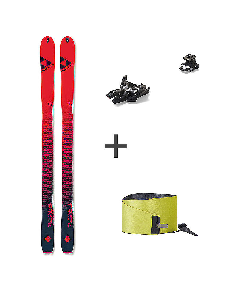 FISCHER/MARKER | Tourenski Set Transalp 86 Carbon + Alpinist 9 | schwarz