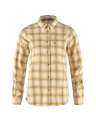 FJÄLLRÄVEN | Damen Blus Oevik Flannel | beige