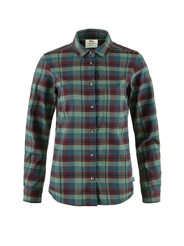 FJÄLLRÄVEN | Damen Bluse Singi | dunkelrot
