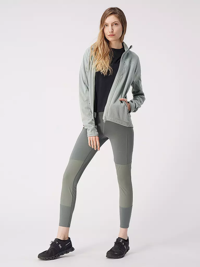FJÄLLRÄVEN | Damen Fleecejacke Abisko Lite Fleece Jacket W | hellgrün