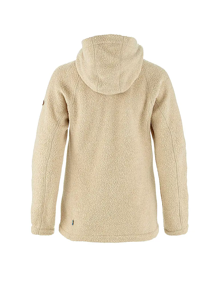 FJÄLLRÄVEN | Damen Fleecejacke Kaitum Fleece High-Loft Hoodie | beige