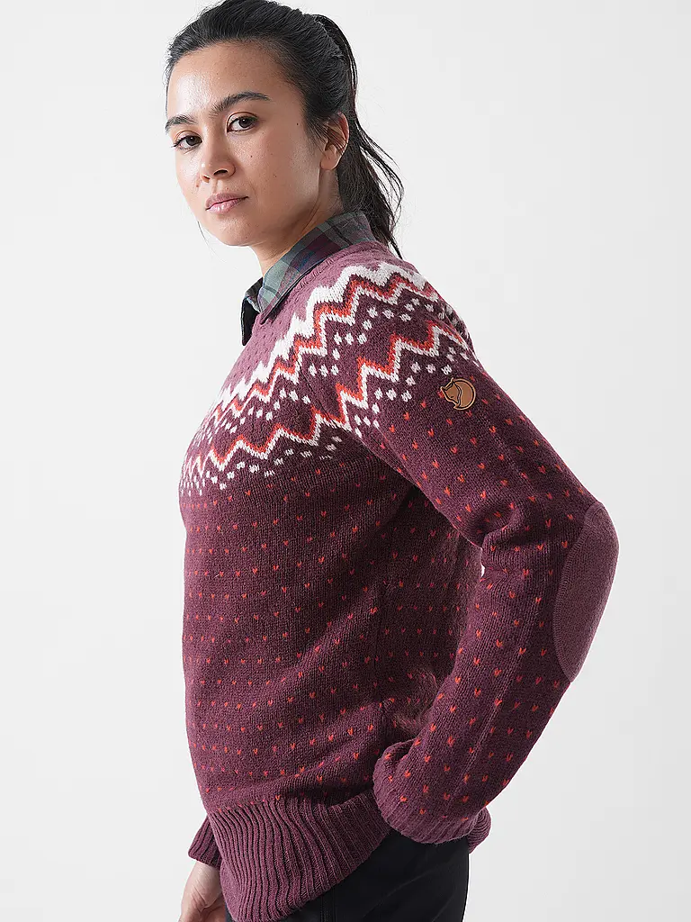 FJÄLLRÄVEN | Damen Funktionspullover Oevik Knit Wolle | 