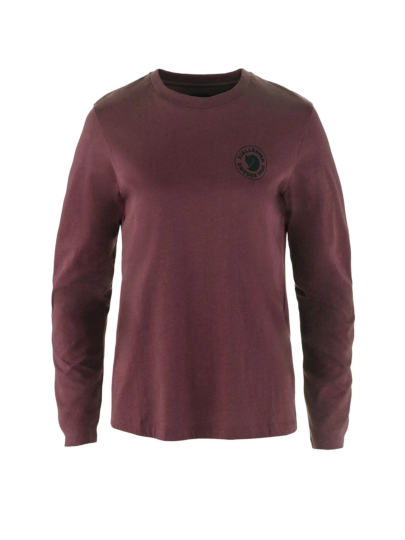 FJÄLLRÄVEN | Damen Funktionsshirt 1960 Logo | dunkelrot