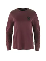 FJÄLLRÄVEN | Damen Funktionsshirt 1960 Logo | dunkelrot