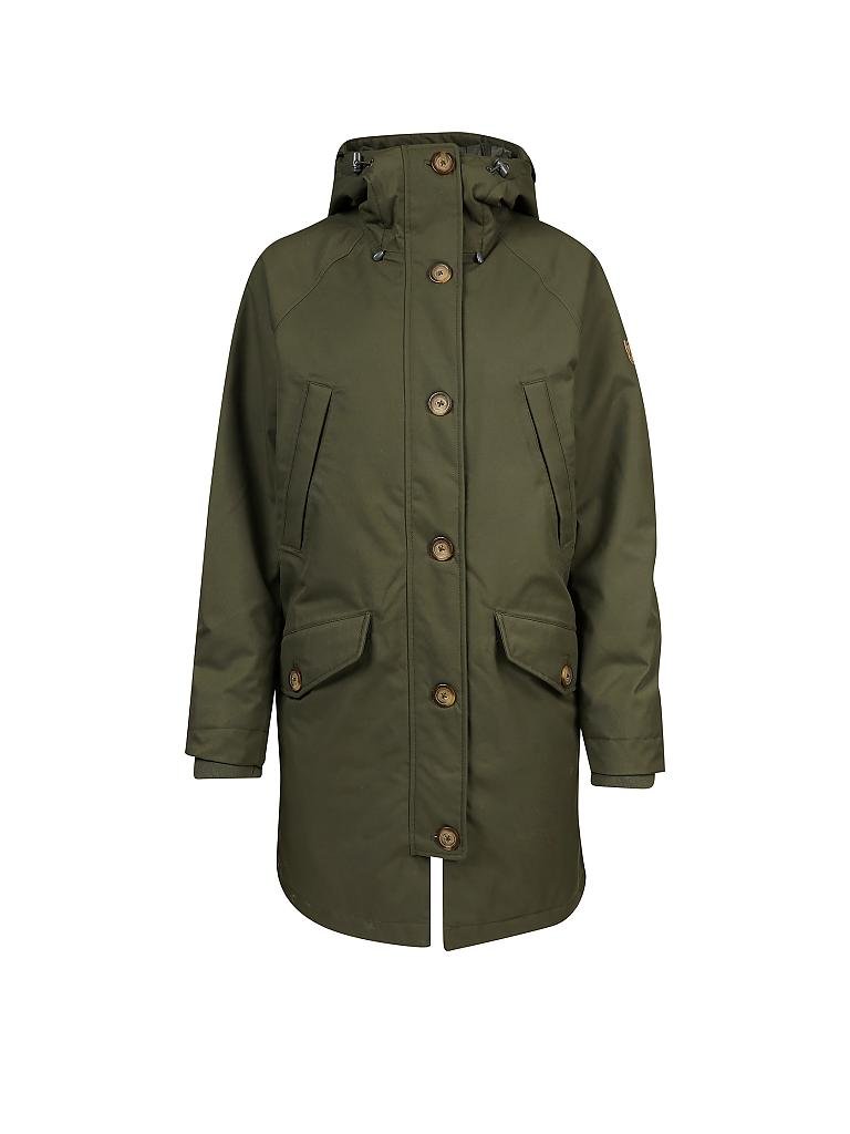 FJÄLLRÄVEN | Damen Parka Kiruna Lite | olive