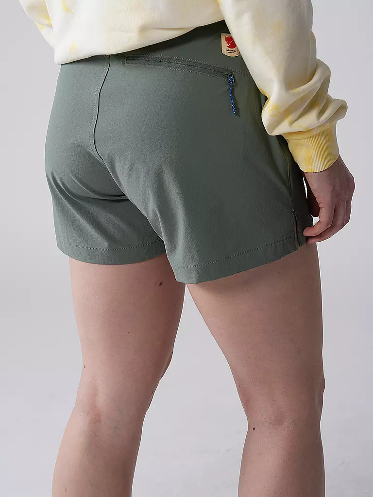 FJÄLLRÄVEN | Damen Short High Coast Lite | schwarz