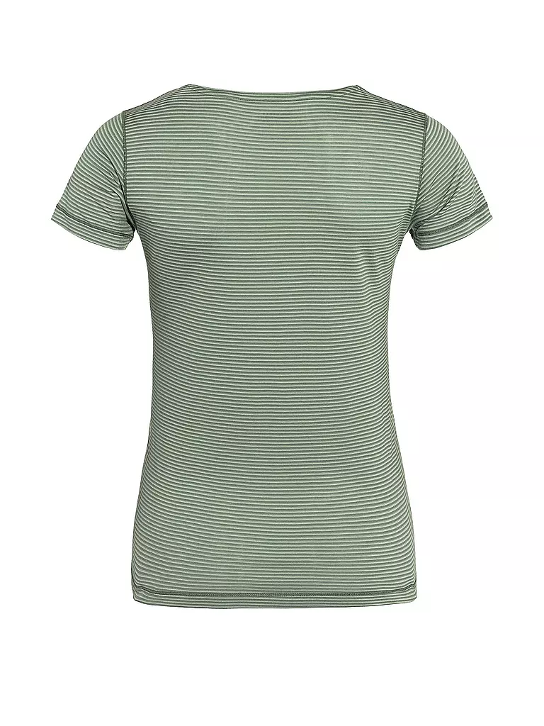 FJÄLLRÄVEN | Damen T-Shirt Abisko Cool W | olive