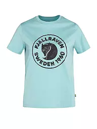 FJÄLLRÄVEN | Damen T-Shirt Kånken Art Logo | Hellblau