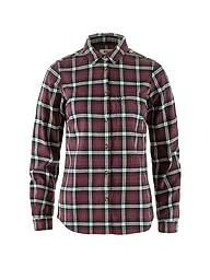 FJÄLLRÄVEN | Damen Blus Oevik Flannel | dunkelblau