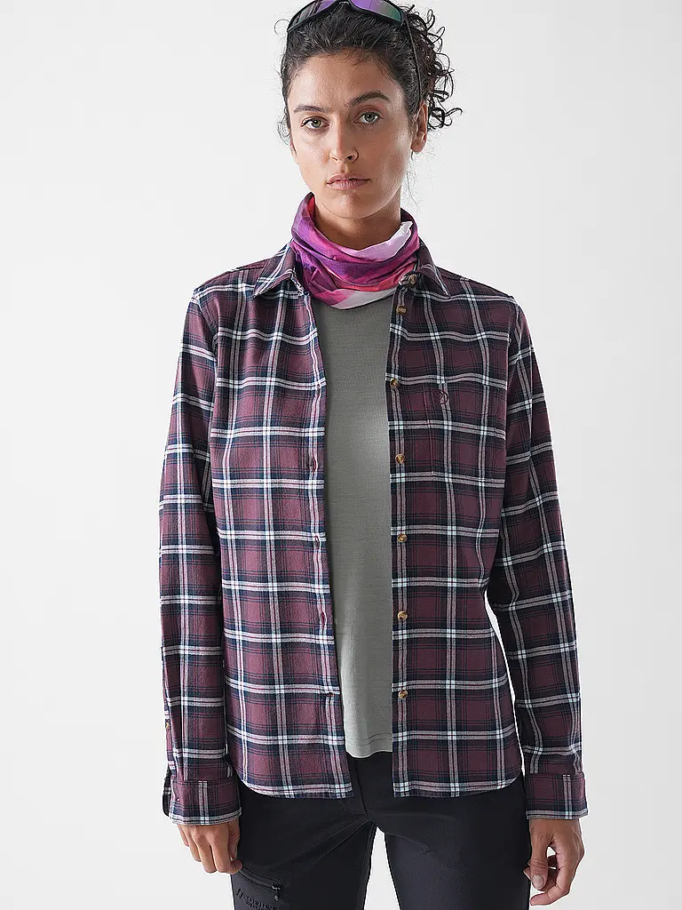FJÄLLRÄVEN | Damen Wanderbluse Oevik Flannel | 