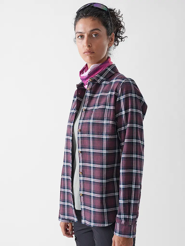 FJÄLLRÄVEN | Damen Wanderbluse Oevik Flannel | 