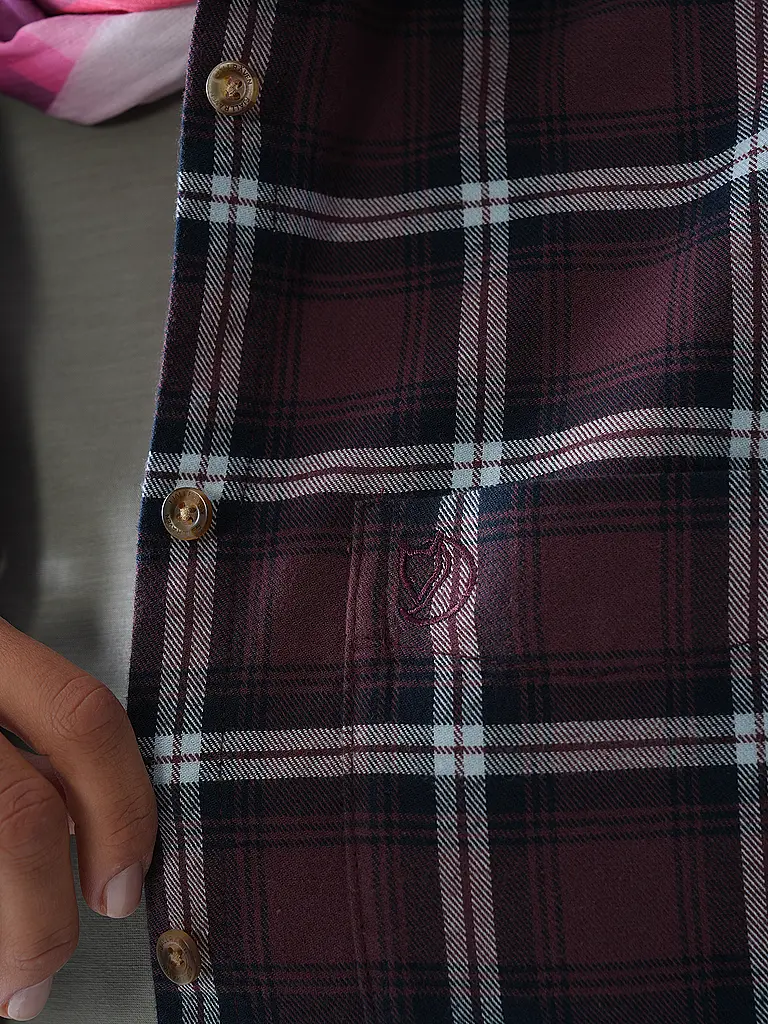 FJÄLLRÄVEN | Damen Wanderbluse Oevik Flannel | 