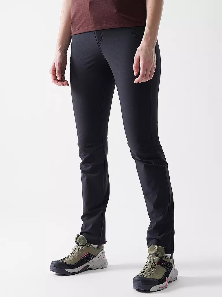FJÄLLRÄVEN | Damen Wanderhose Abisko Trail Stretch | schwarz