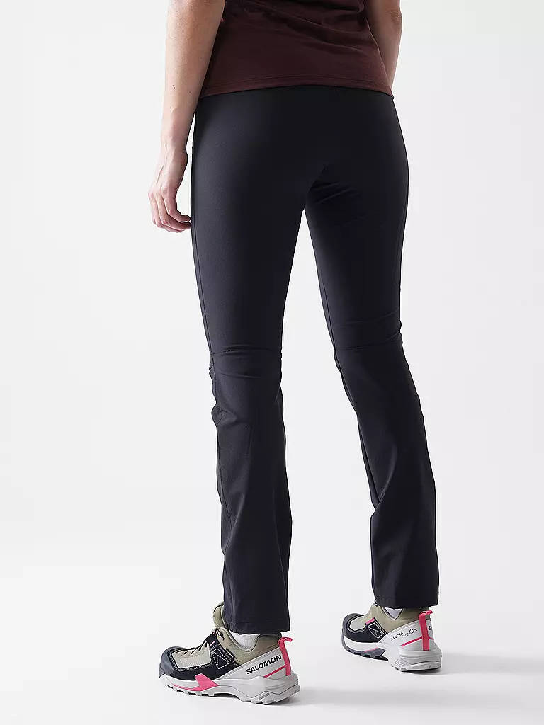 FJÄLLRÄVEN | Damen Wanderhose Abisko Trail Stretch | schwarz