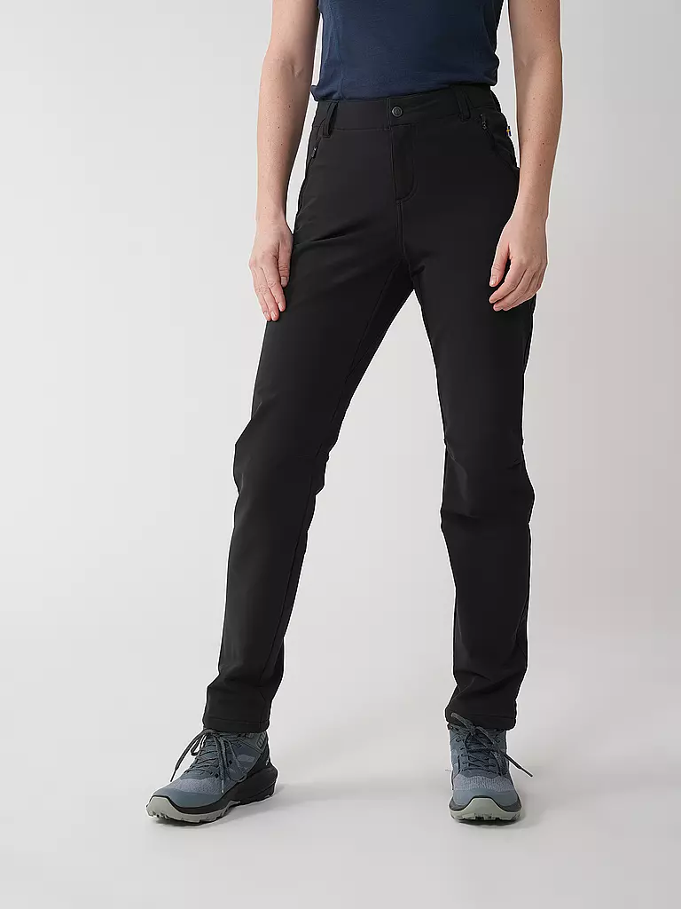 FJÄLLRÄVEN | Damen Wanderhose Abisko Winter  | schwarz
