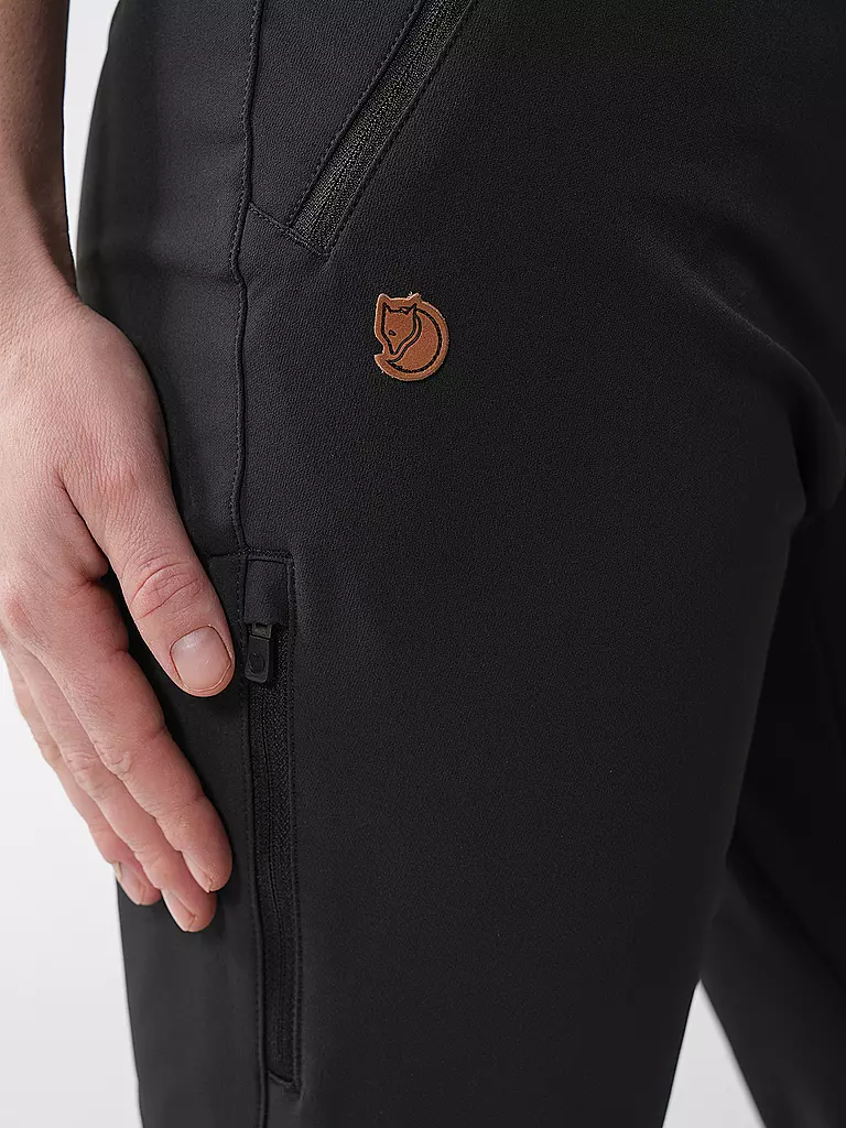 FJÄLLRÄVEN | Damen Wanderhose Abisko Winter  | schwarz