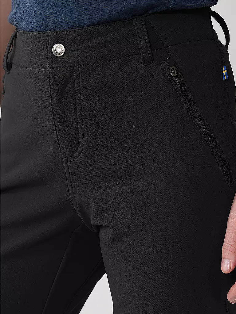 FJÄLLRÄVEN | Damen Wanderhose Abisko Winter  | schwarz