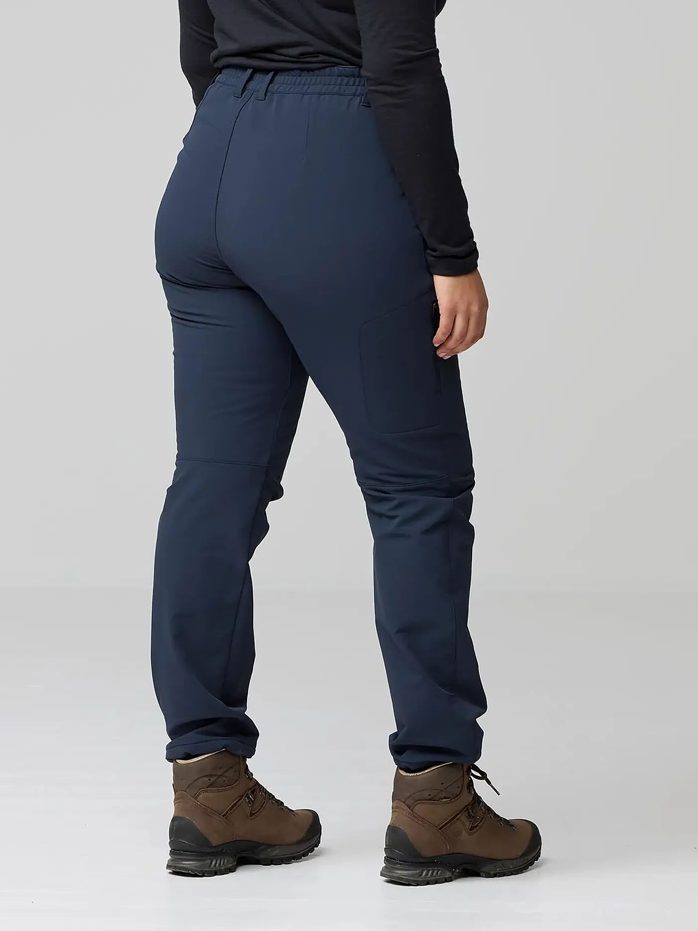 FJÄLLRÄVEN | Damen Wanderhose Abisko Winter Regular | dunkelblau