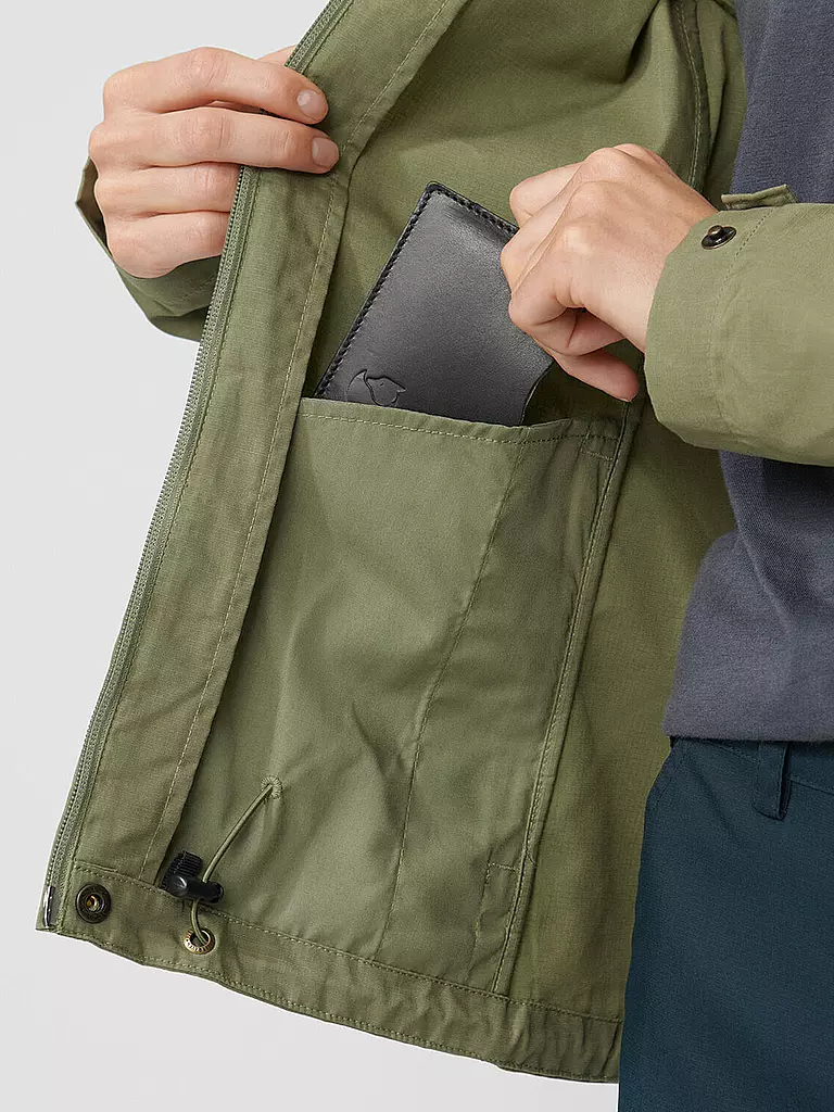 FJÄLLRÄVEN | Damen Wanderjacke Stina G-1000 Hoodie | dunkelrot
