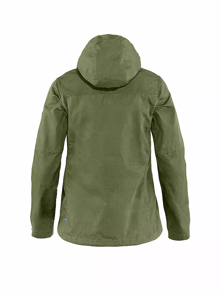 FJÄLLRÄVEN | Damen Wanderjacke Stina G-1000 Hoodie | dunkelrot