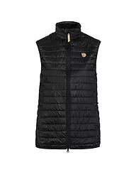 FJÄLLRÄVEN | Damen Weste Abisko Padded Primaloft | schwarz