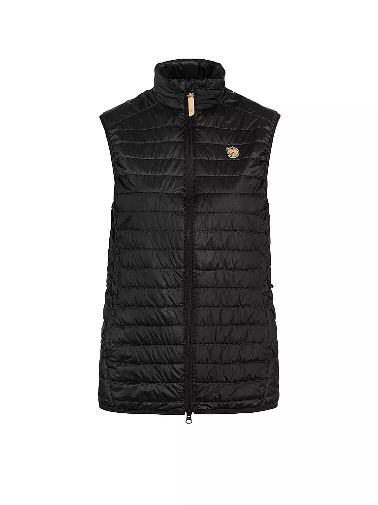 FJÄLLRÄVEN | Damen Weste Abisko Padded Primaloft | schwarz