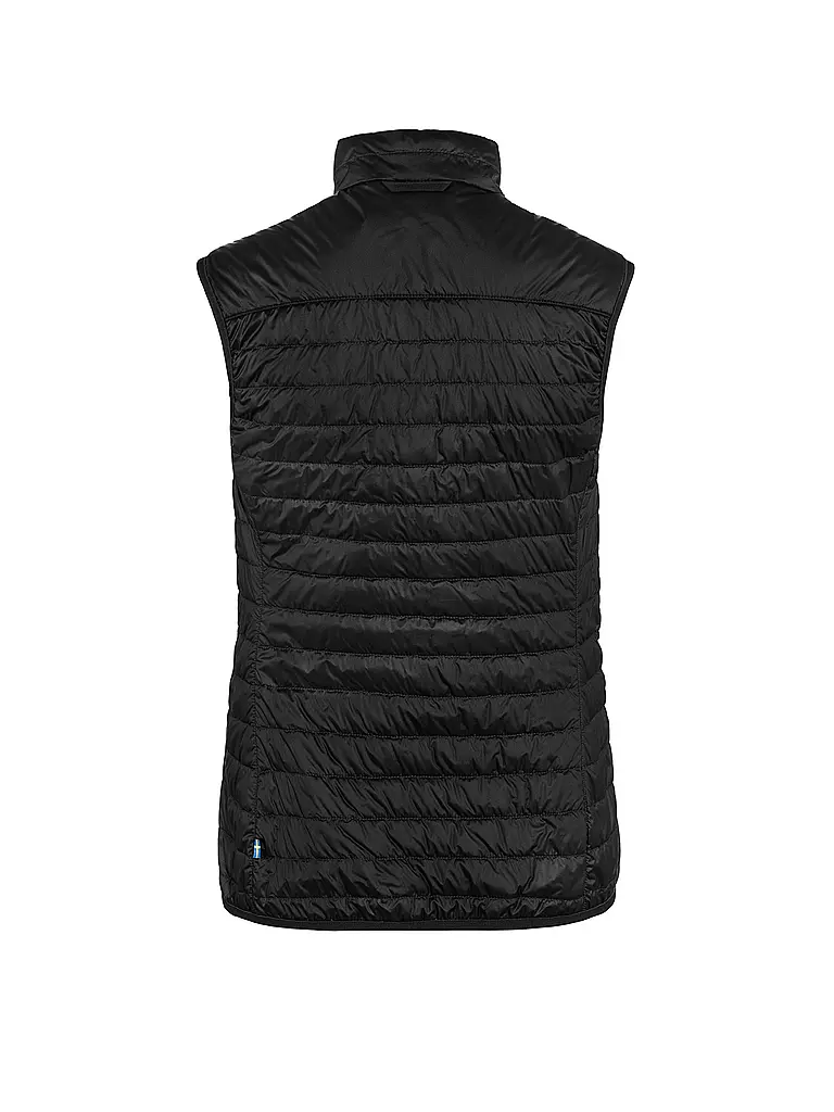 FJÄLLRÄVEN | Damen Weste Abisko Padded Primaloft | schwarz