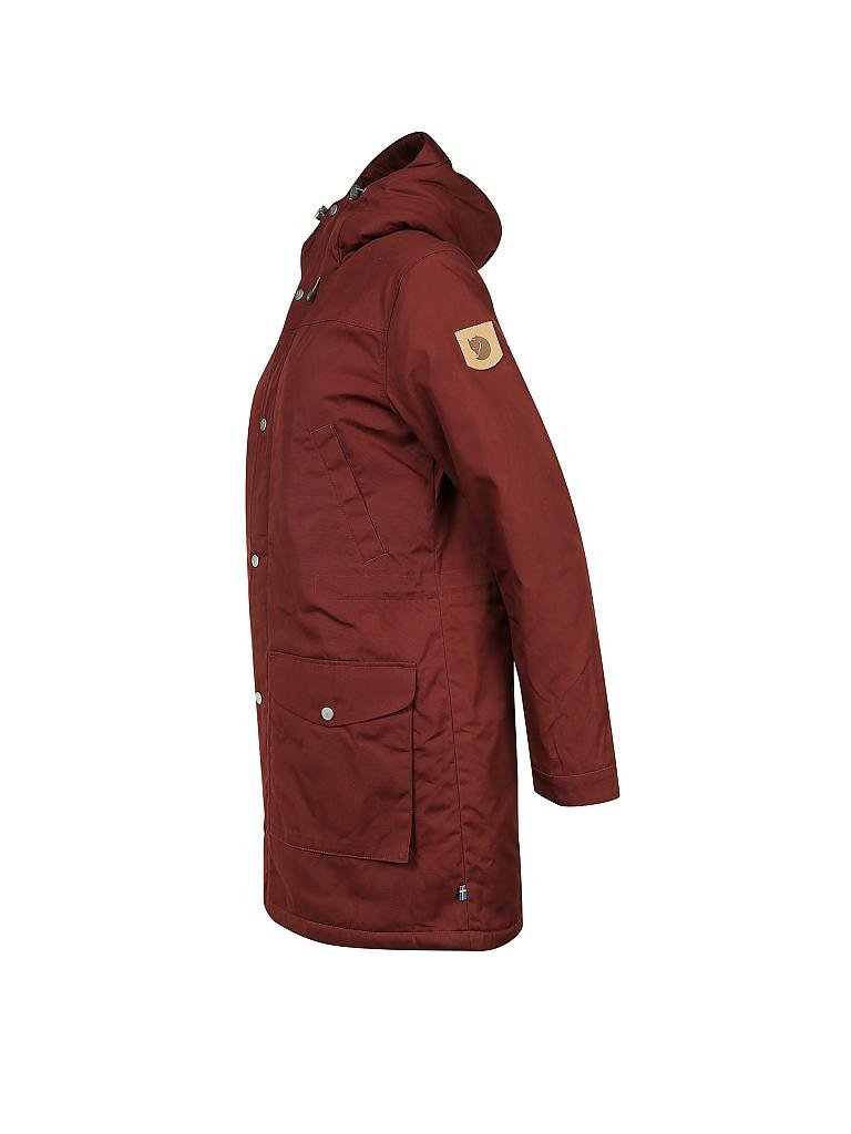 FJÄLLRÄVEN | Damen Winterparka Greenland | rot