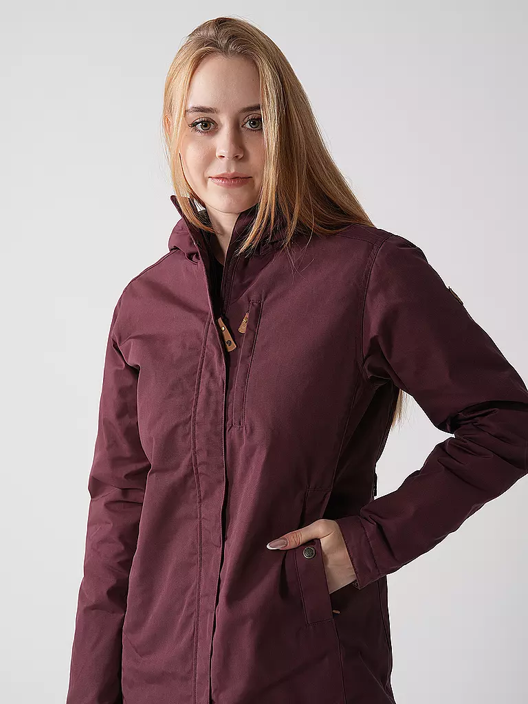FJÄLLRÄVEN | Damen Winterparka Kiruna | grau