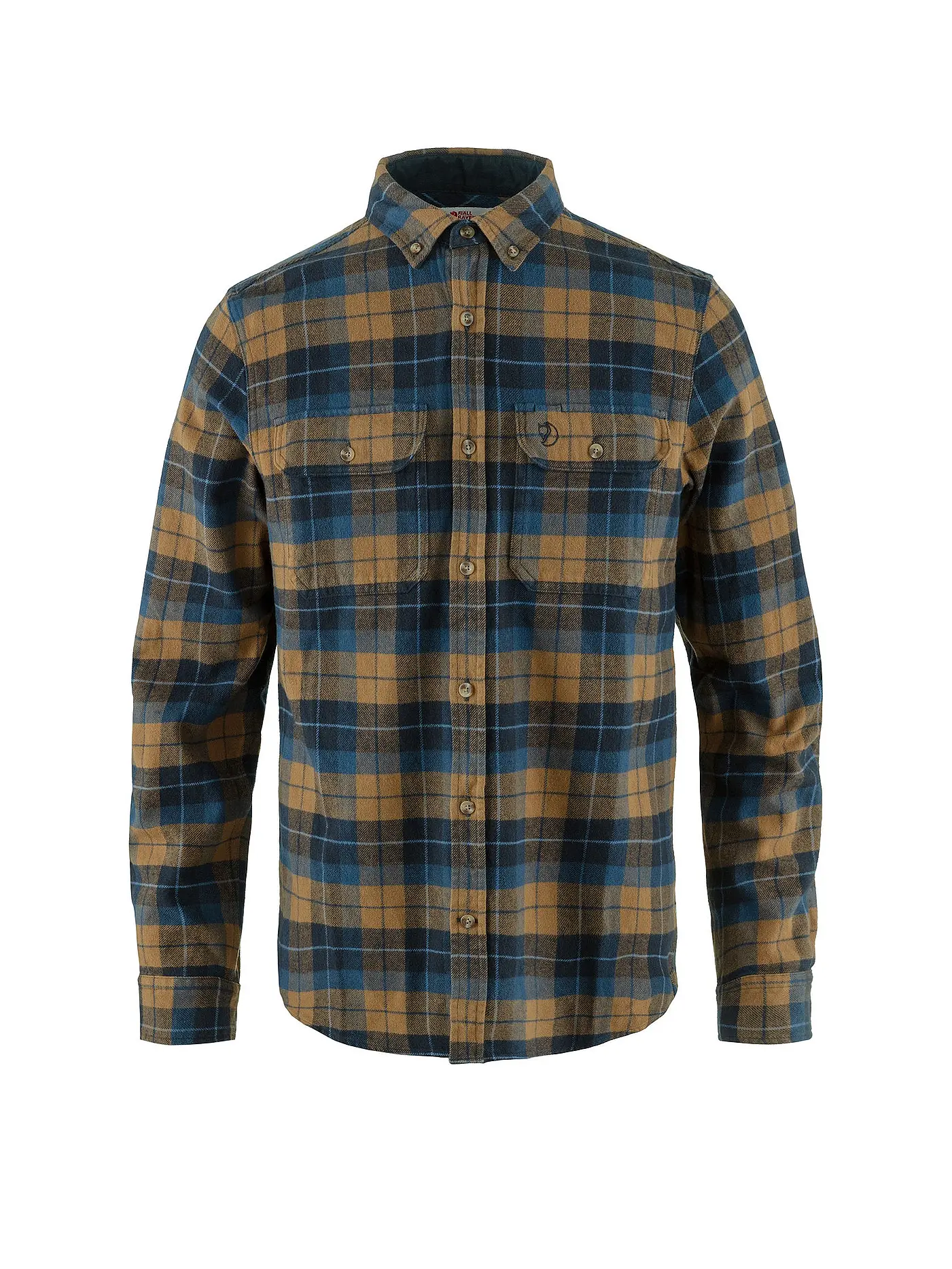 FJÄLLRÄVEN | Herren Flanellhemd Skog | braun