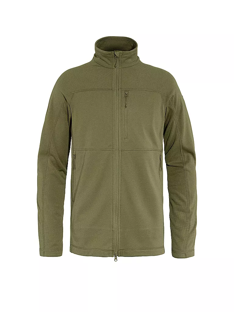 FJÄLLRÄVEN | Herren Fleecejacke Abisko Lite | olive