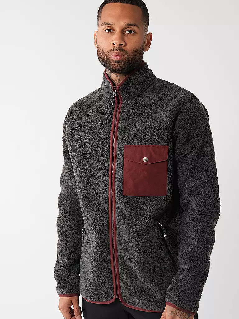 FJÄLLRÄVEN | Herren Fleecejacke Verdag Pile  | grau