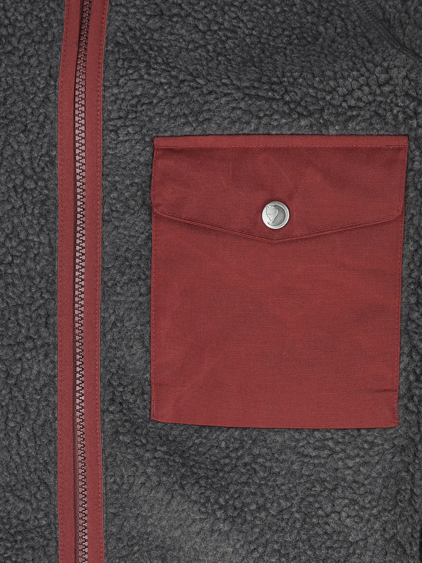 FJÄLLRÄVEN | Herren Fleecejacke Verdag Pile  | grau