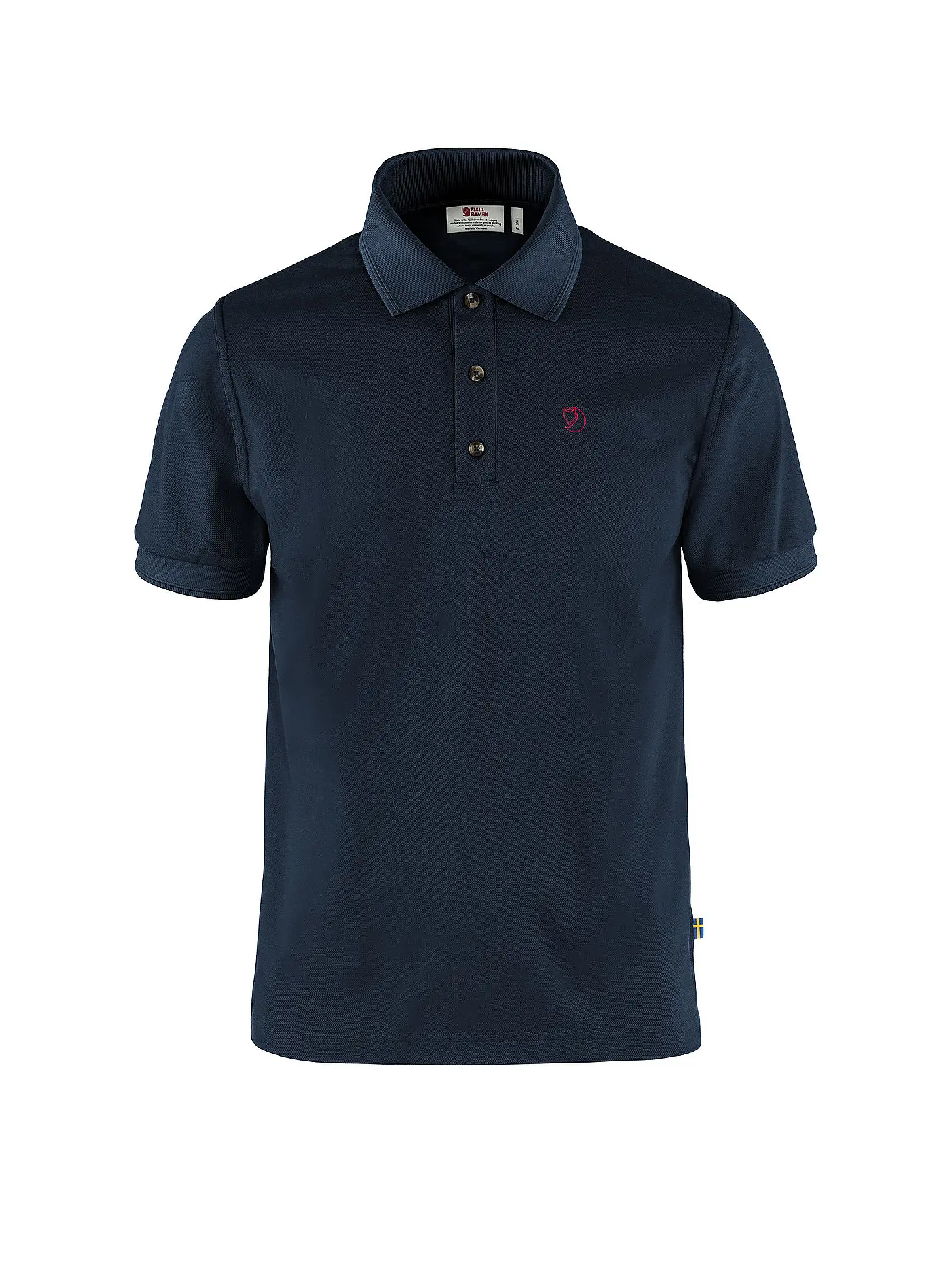 FJÄLLRÄVEN | Herren Funktionspolo Crowley Pique | blau