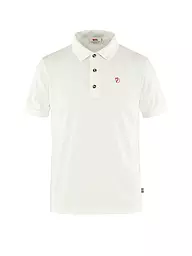FJÄLLRÄVEN | Herren Funktionspolo Crowley Pique | weiss