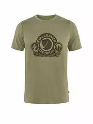 FJÄLLRÄVEN | Herren Funktionsshirt Abisko Wool Classic | olive