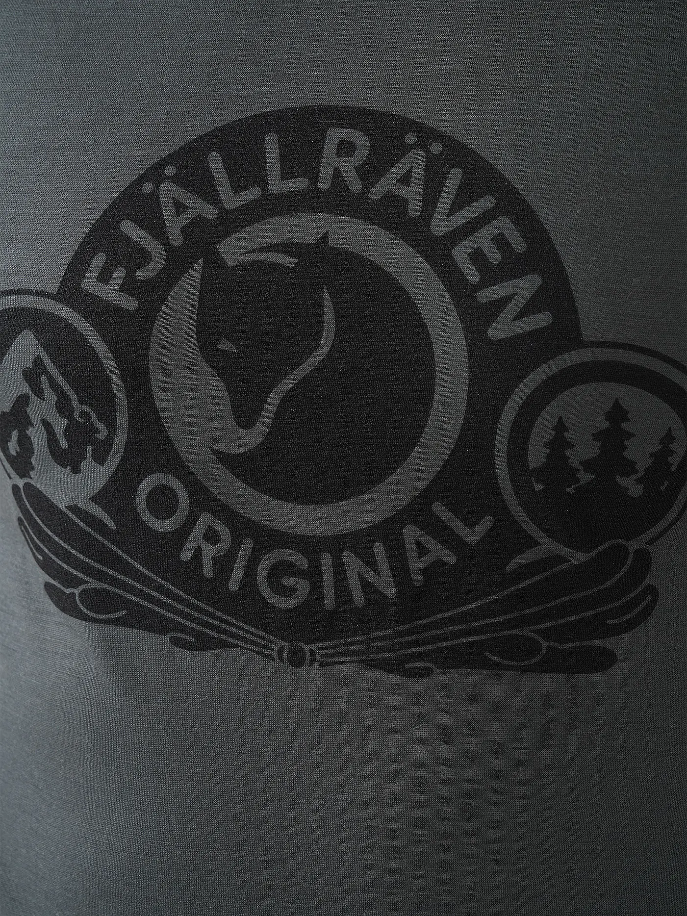 FJÄLLRÄVEN | Herren Funktionsshirt Abisko Wool Classic | grau