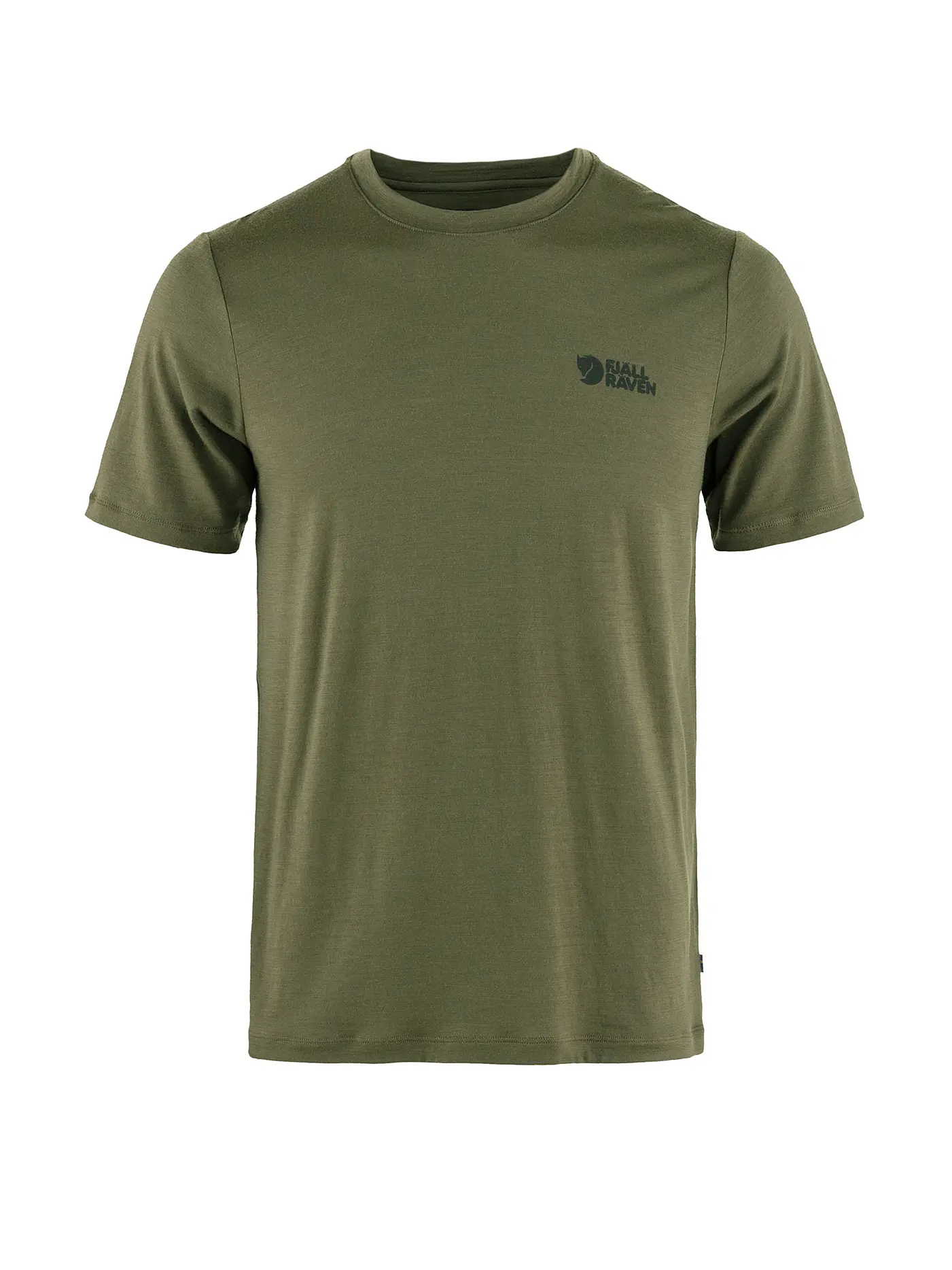 FJÄLLRÄVEN | Herren Funktionsshirt Abisko Wool | olive
