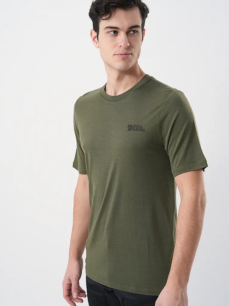 FJÄLLRÄVEN | Herren Funktionsshirt Abisko Wool | 