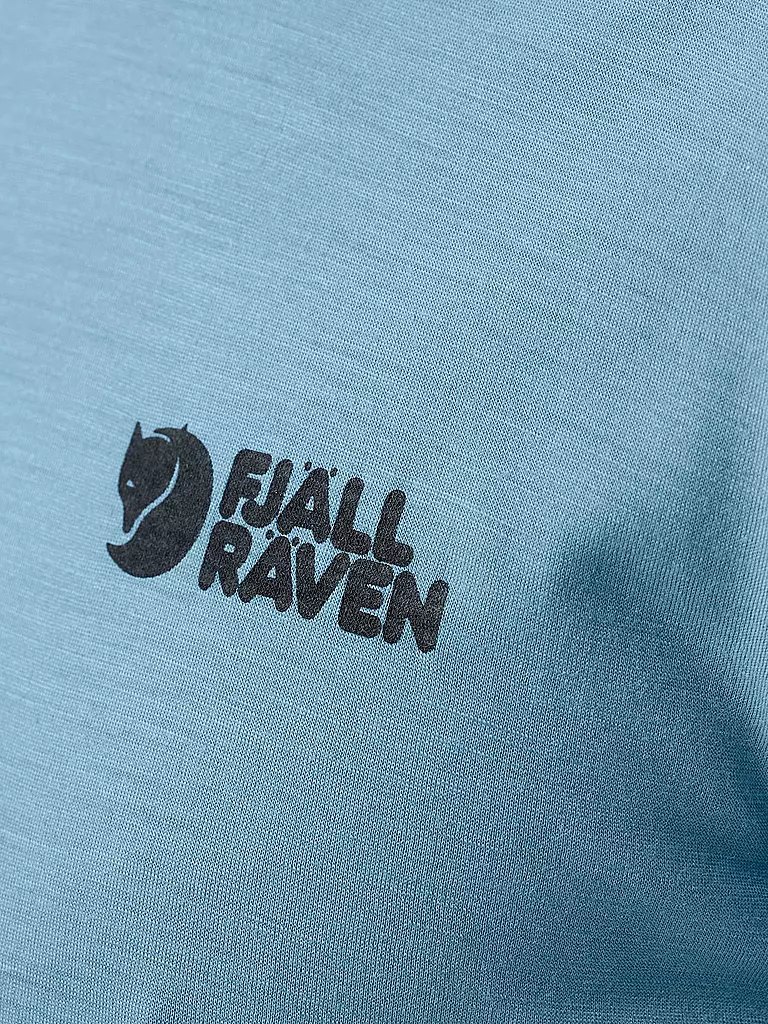 FJÄLLRÄVEN | Herren Funktionsshirt Abisko Wool | schwarz