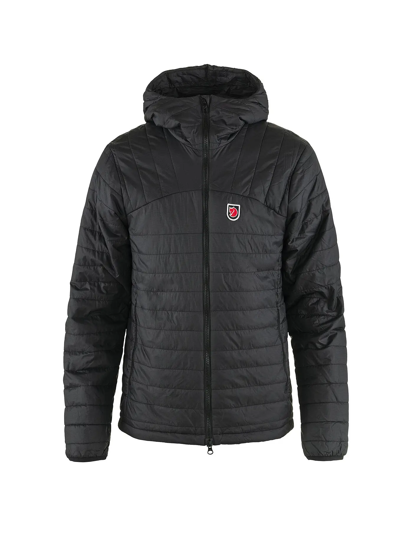 FJÄLLRÄVEN | Herren Isojacke Expedition X-Lätt Hoodie | schwarz