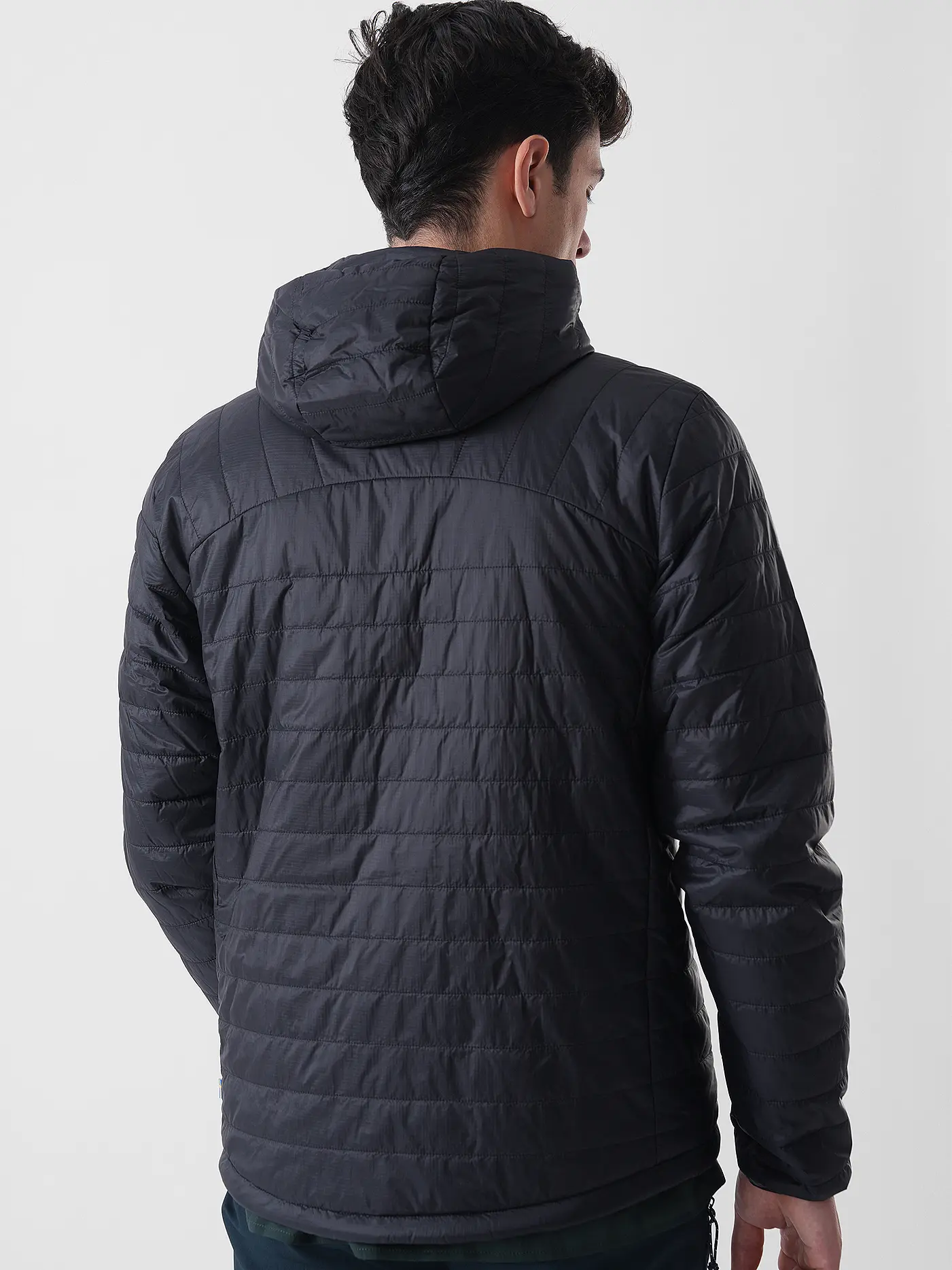FJÄLLRÄVEN | Herren Isojacke Expedition X-Lätt Hoodie | schwarz