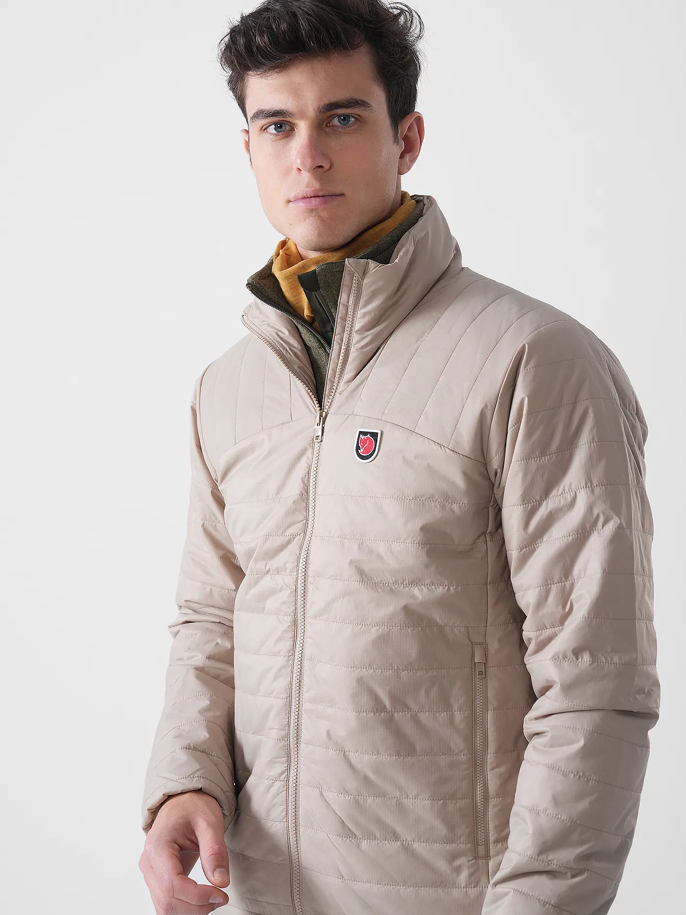 FJÄLLRÄVEN | Herren Isolationsjacke Expedition X-Lätt | beige
