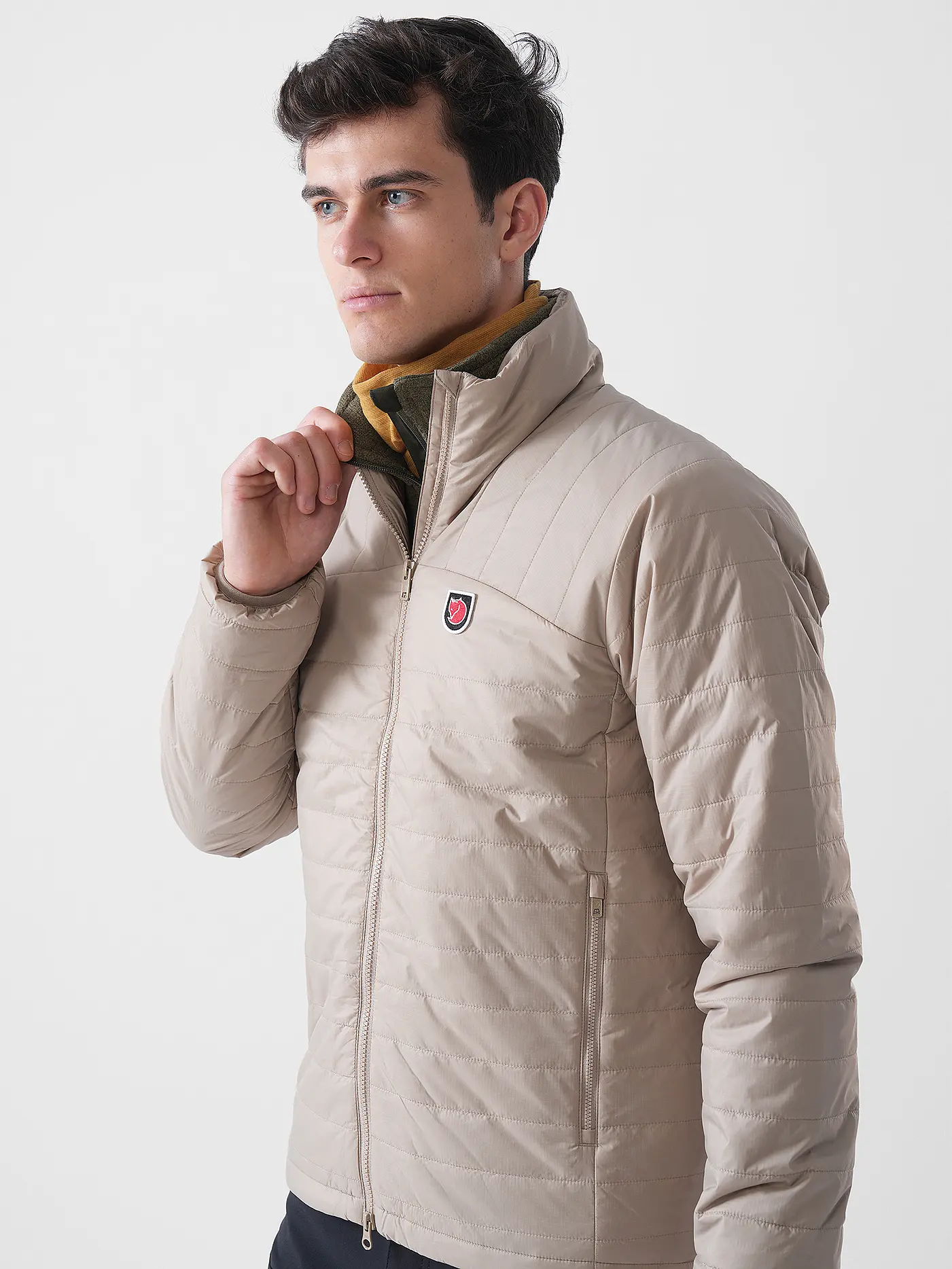 FJÄLLRÄVEN | Herren Isolationsjacke Expedition X-Lätt | beige
