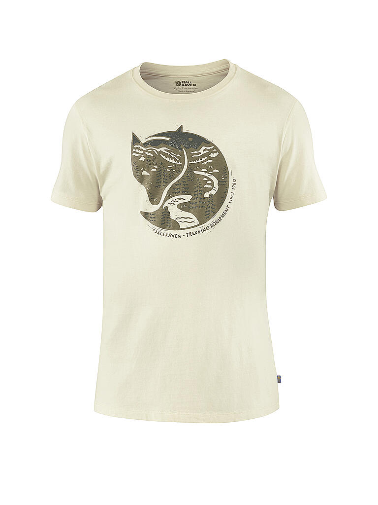 FJÄLLRÄVEN | Herren T-Shirt Arctic Fox | weiß