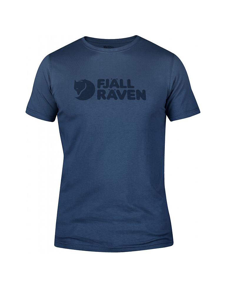FJÄLLRÄVEN | Herren T-Shirt Logo | blau