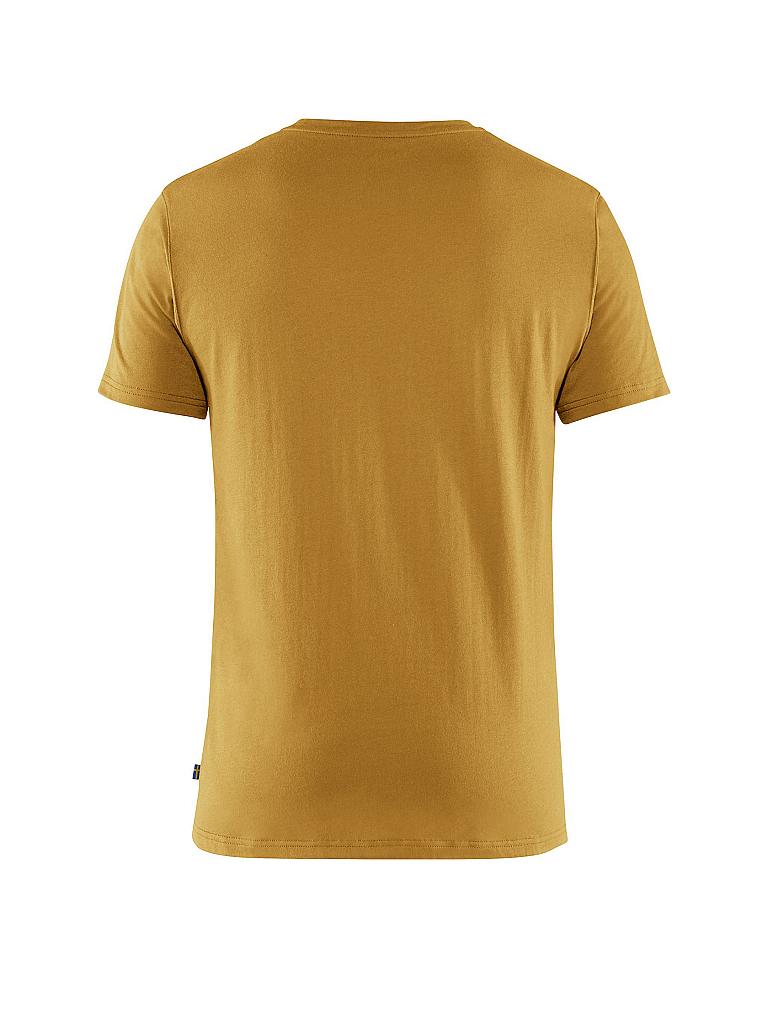 FJÄLLRÄVEN | Herren T-Shirt Logo | gelb